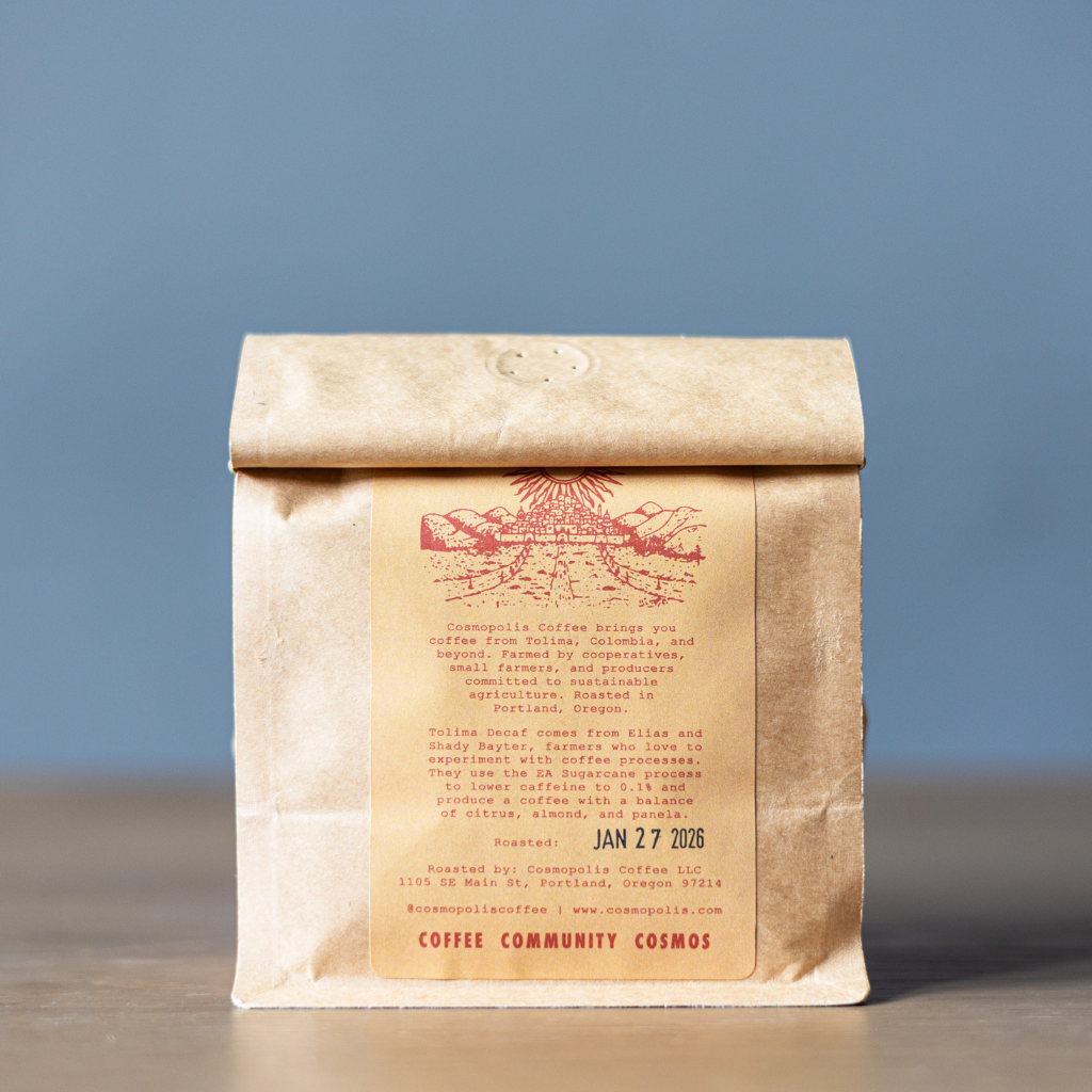 Tolima Decaf / Condor Decaf - Medium Roast